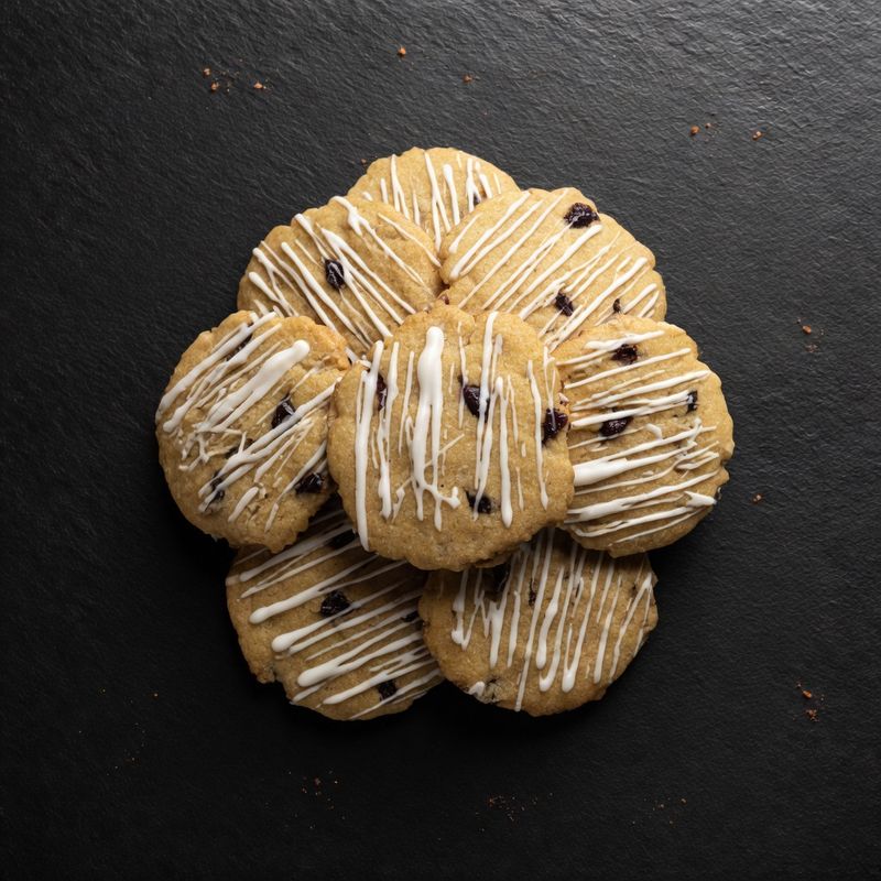White Chocolate and Cranberries cookies